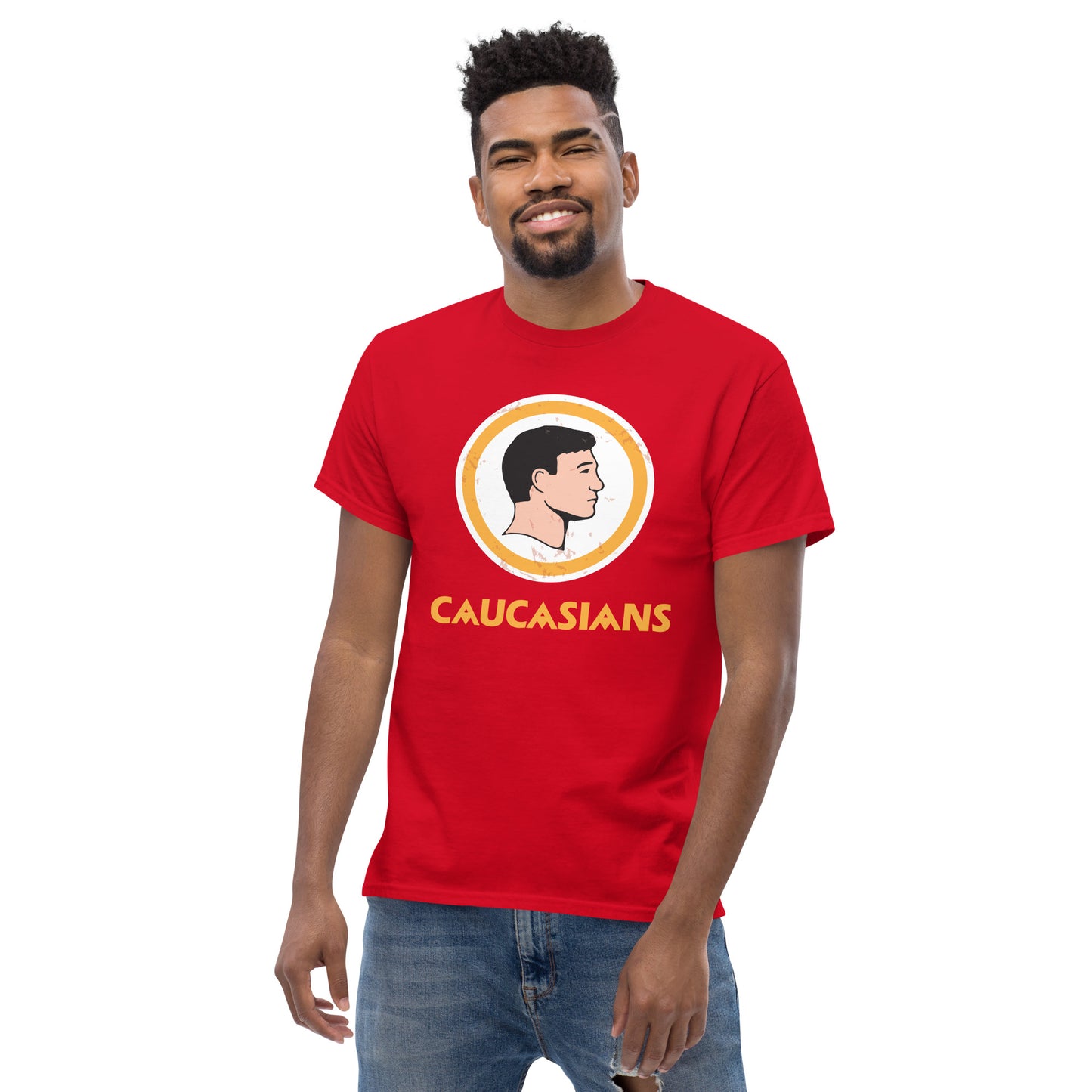 Mens "Caucasians" Tee